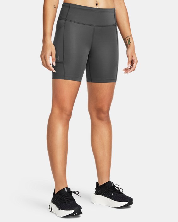 Women's UA Launch 6" Shorts in Gray image number 0
